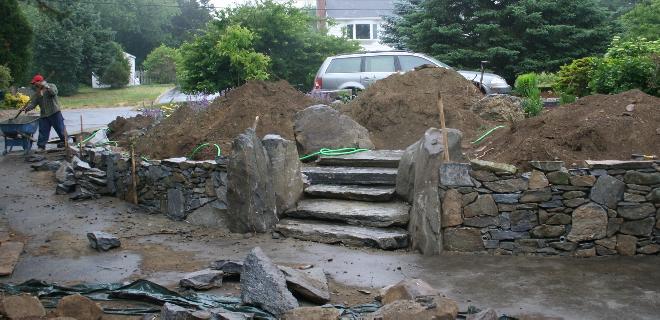 Slabs And Monolithic Stone Steps